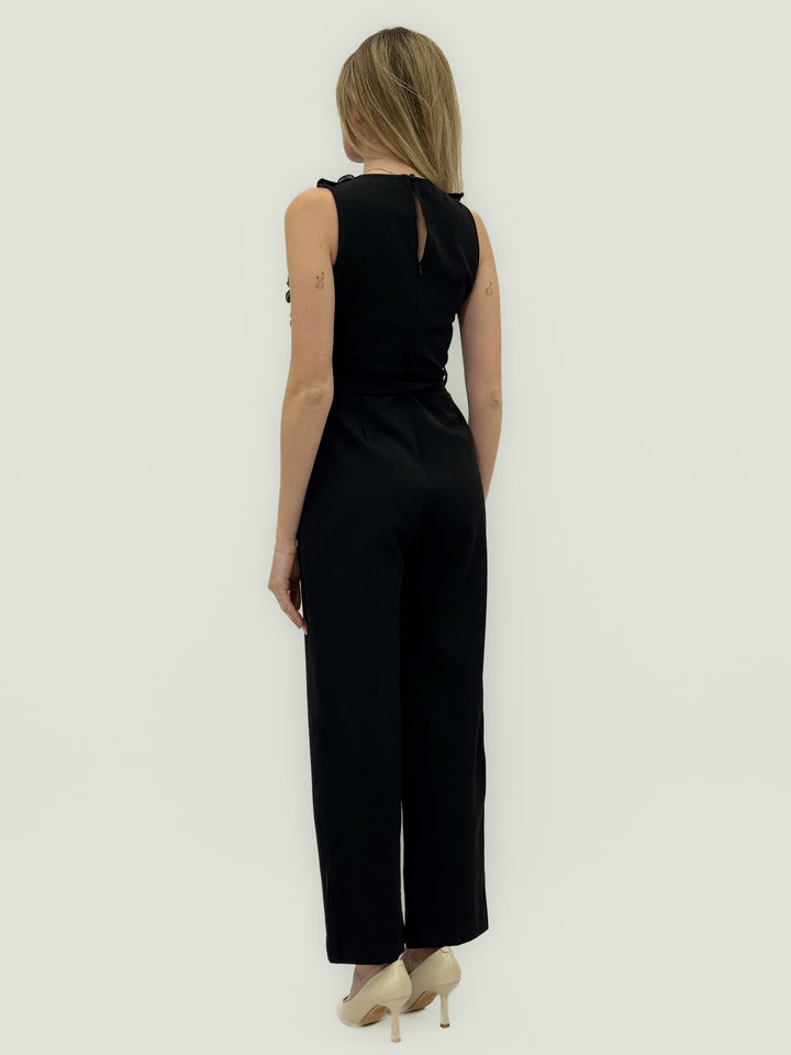 Annelie™  |  Elegant Jumpsuit Ruffles Belt