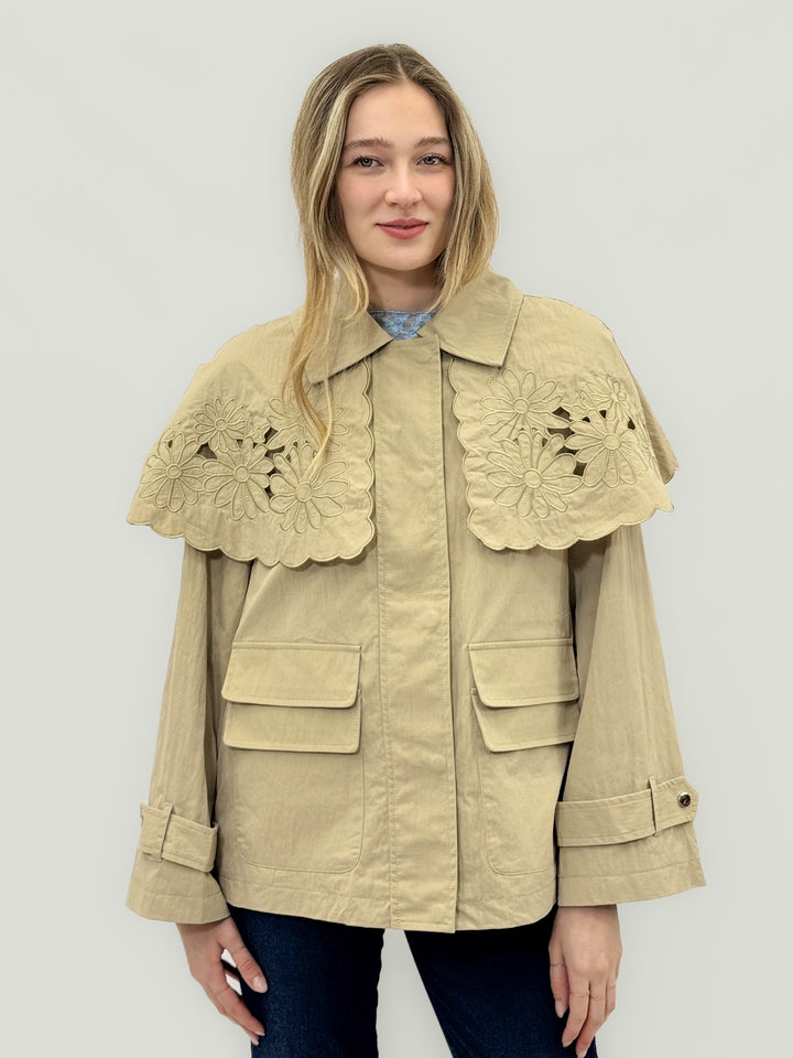 Trench™  |  Coat Decorative Cape