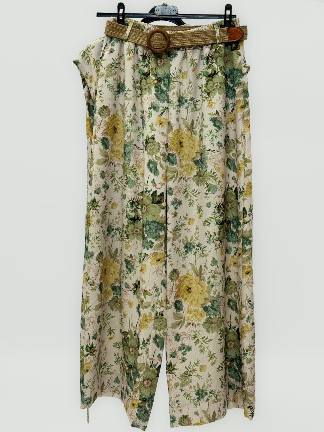 Zelda™  |  Floral Waistcoat Trouser Belt