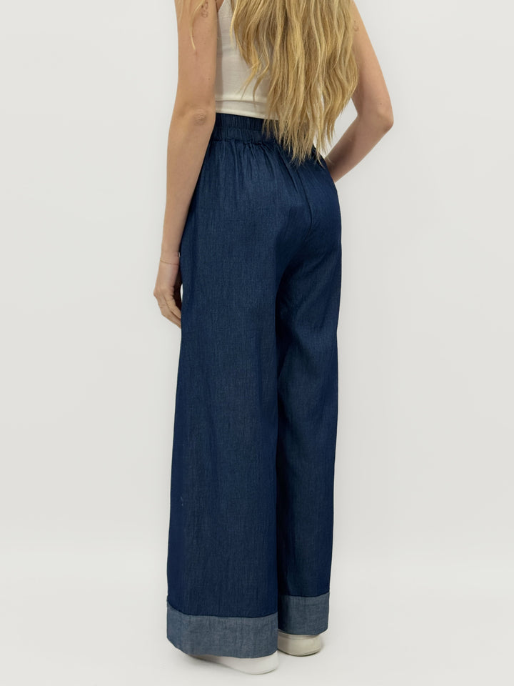 Lightweight™  |  Palazzo Trousers Elasticated Waist
