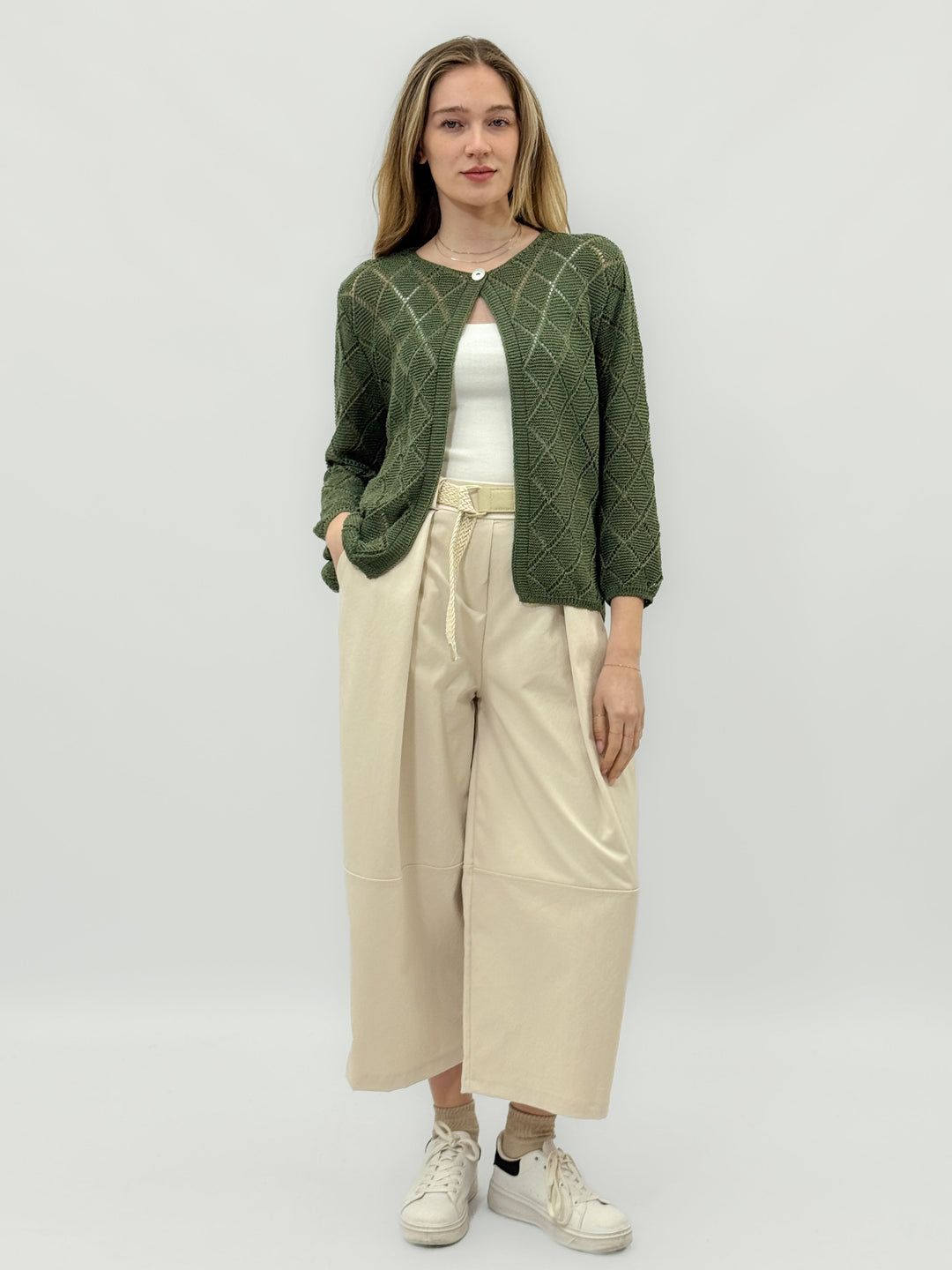 Nienke™  |  Wide Trousers Braided Waist