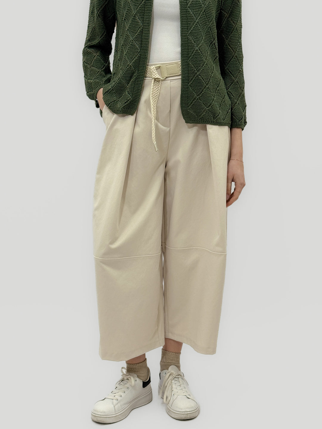 Nienke™  |  Wide Trousers Braided Waist