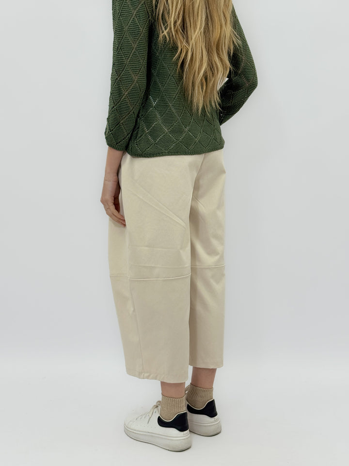 Nienke™  |  Wide Trousers Braided Waist