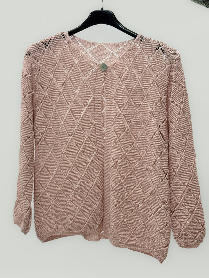 Janneke™  |  Diamond Pattern Openwork Closure