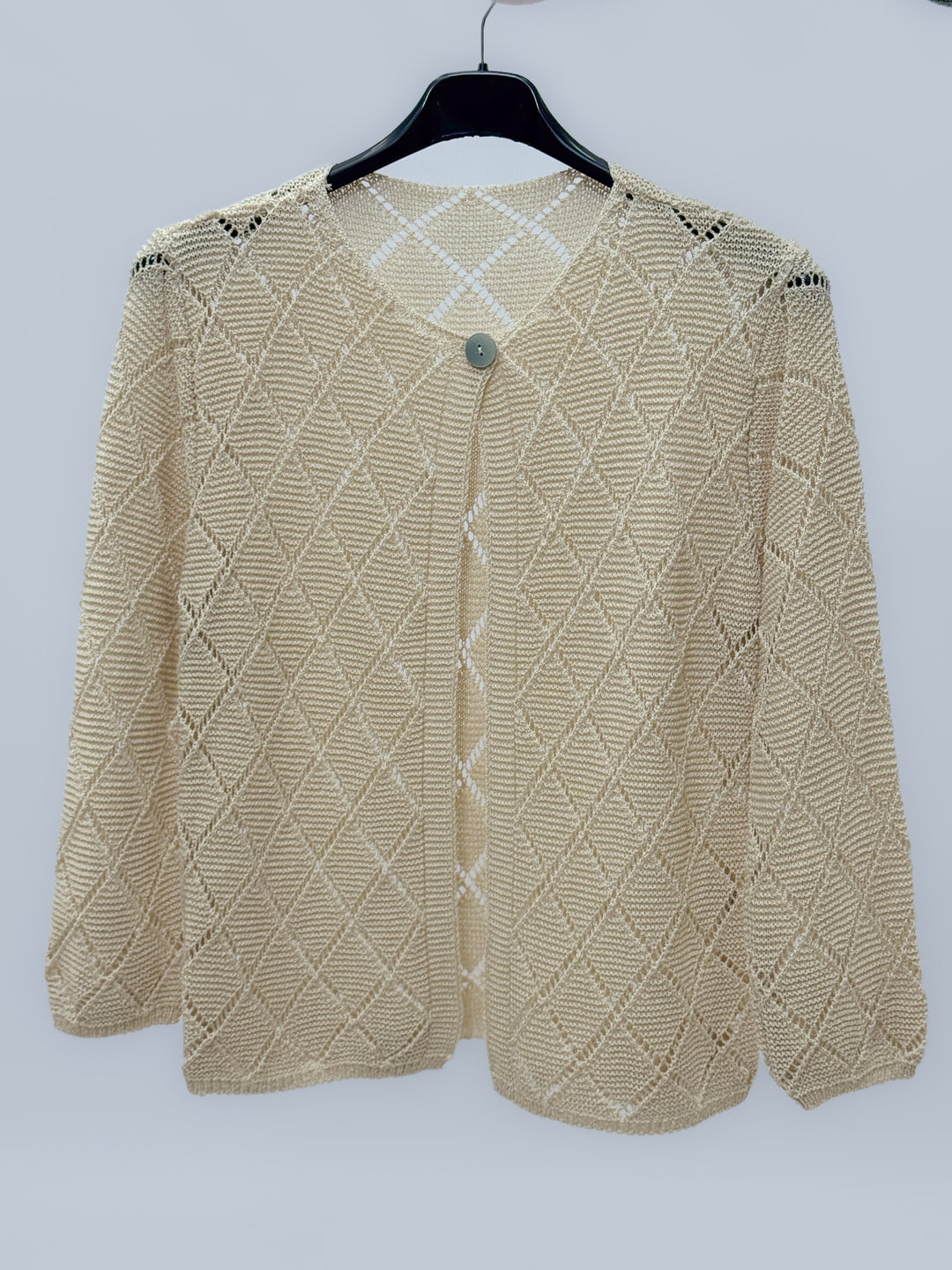Ursula™  |  soft luxurious fabrics-knit Diamond Cardigan Closure