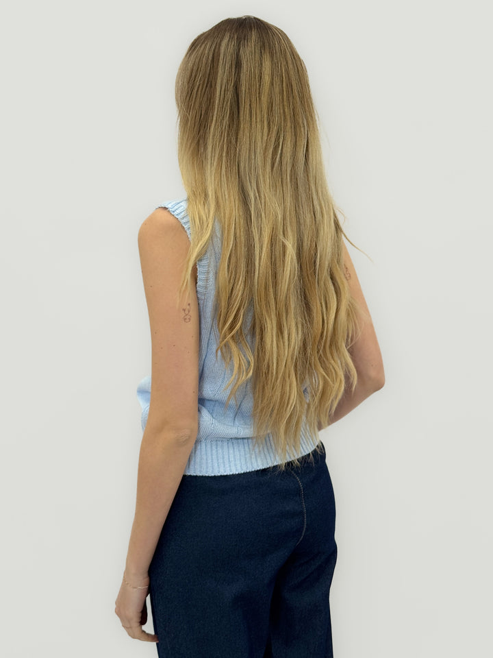 Isabel™  |  Knitted Waistcoat Modern Cut