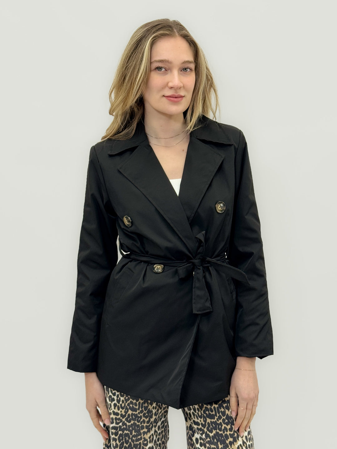 Doreen™  |  Double-Breasted Women's Trench Belt