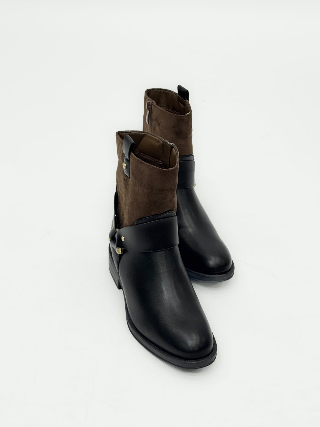 Wendy™  |  Bicolour Biker Ankle Details