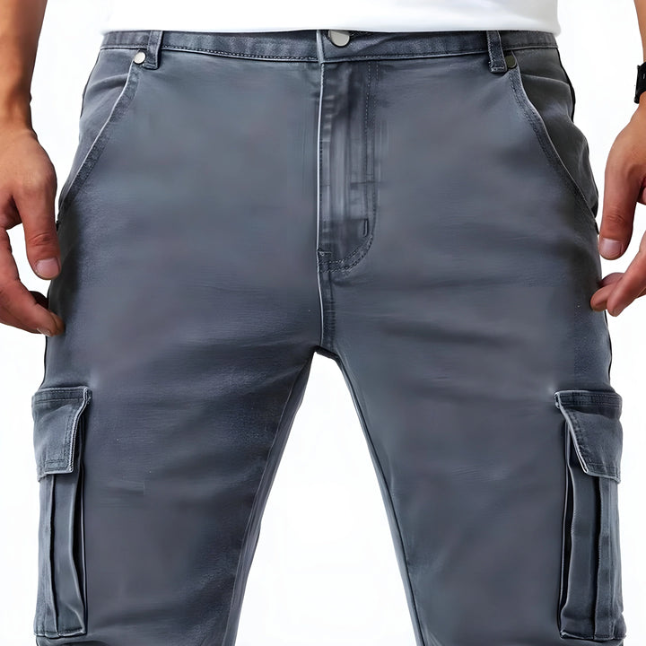 Gusman Cargo Stretch Pants, view 8 - Elena Harper
