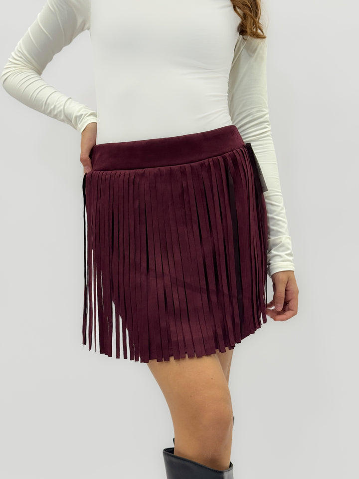 Talita™  |  soft luxurious fabrics Skirt Fringes Italy