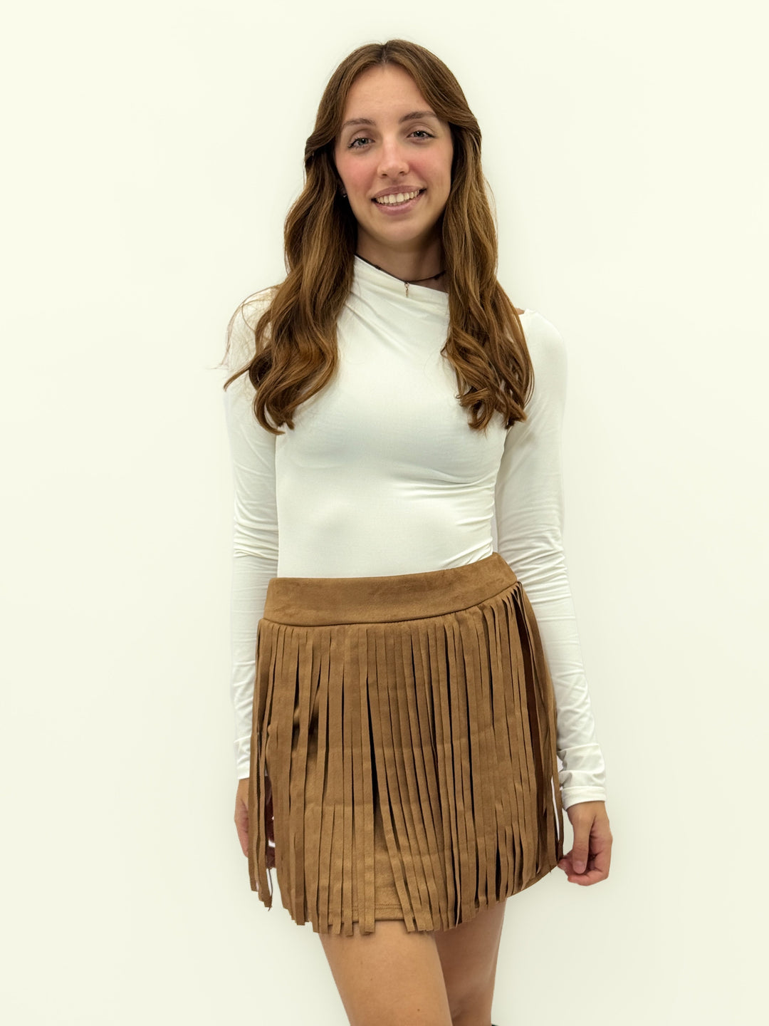 Talita™  |  soft luxurious fabrics Skirt Fringes Italy