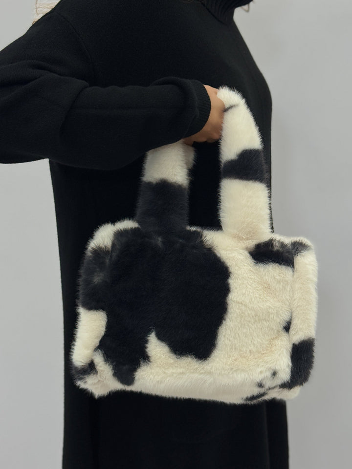 Talita™  |  Faux Fur Leopard Handle