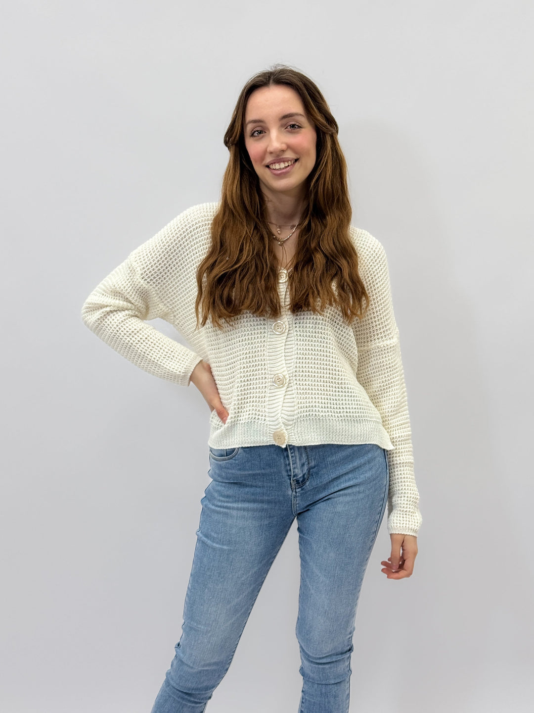 Plain™  |  Button Cardigan