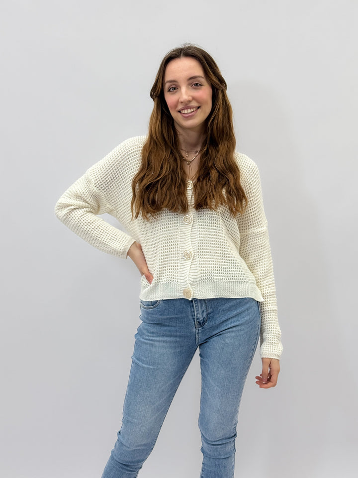 Plain™  |  Button Cardigan