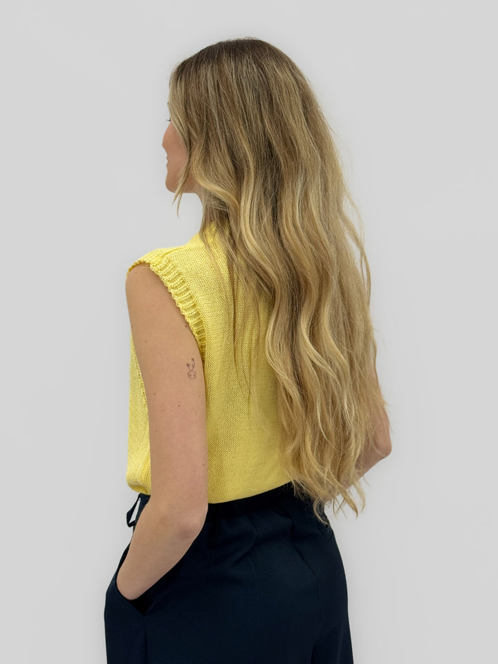 Gabriëlle™  |  Lightweight Knitted Gilet Chic