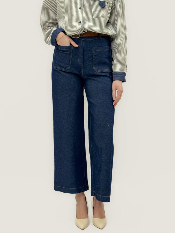 Women's™  |  Straight Leg soft luxurious fabrics Trousers