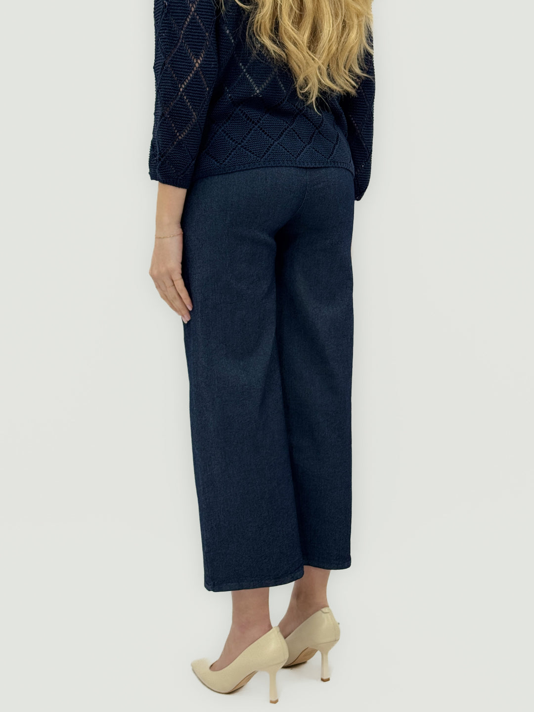 Imke™  |  Cropped Stretch soft luxurious fabrics Fit