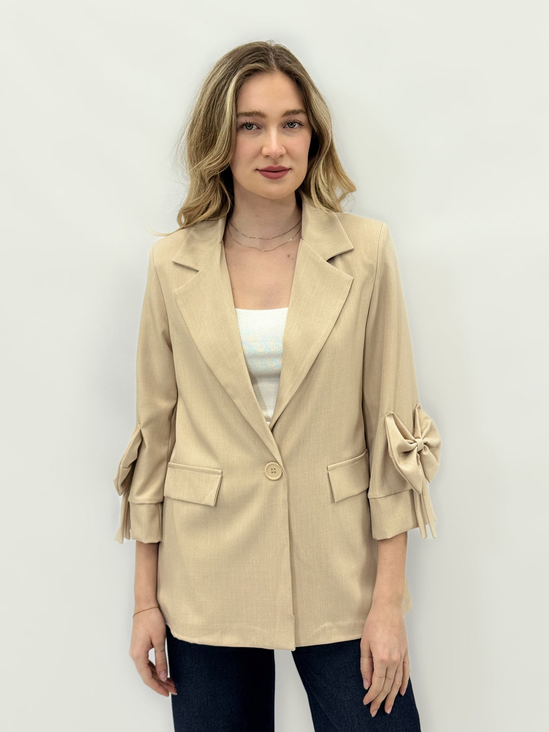 Chantelle™  |  Jacket Bow Sleeves Cut