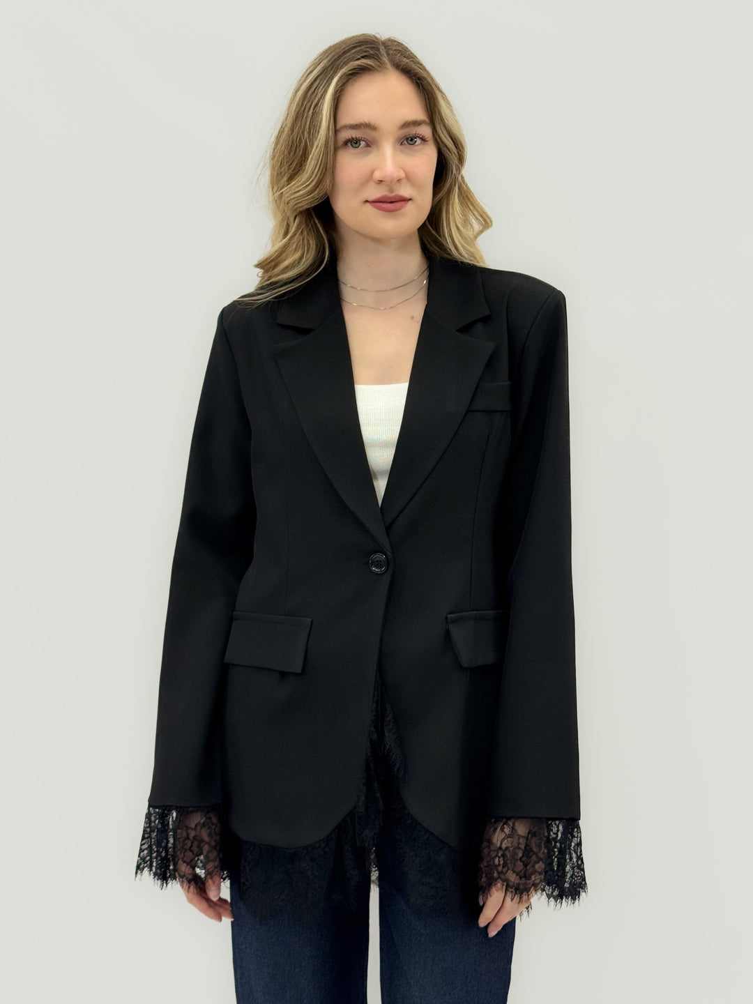 Brigitte™  |  Elegant Women's Blazer Details