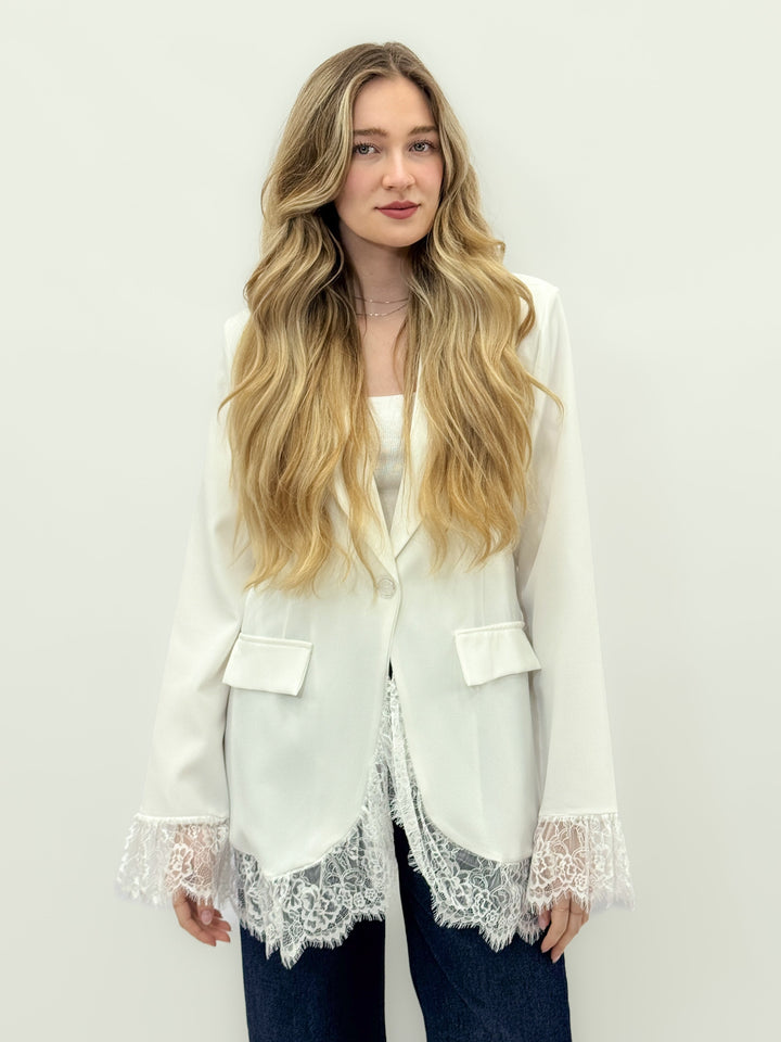 Brigitte™  |  Elegant Women's Blazer Details