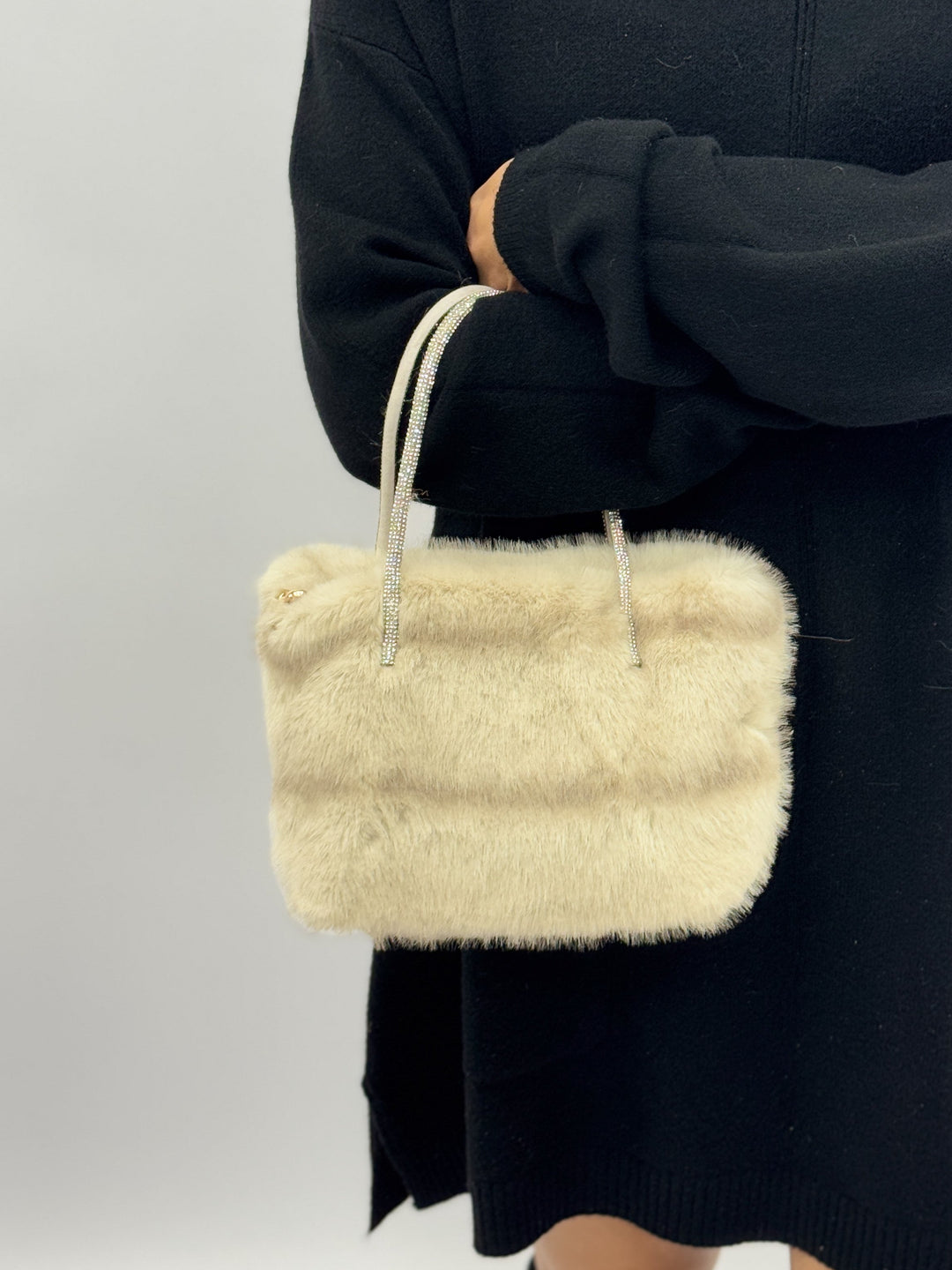 Faux™  |  Fur Bag Decorative Handles