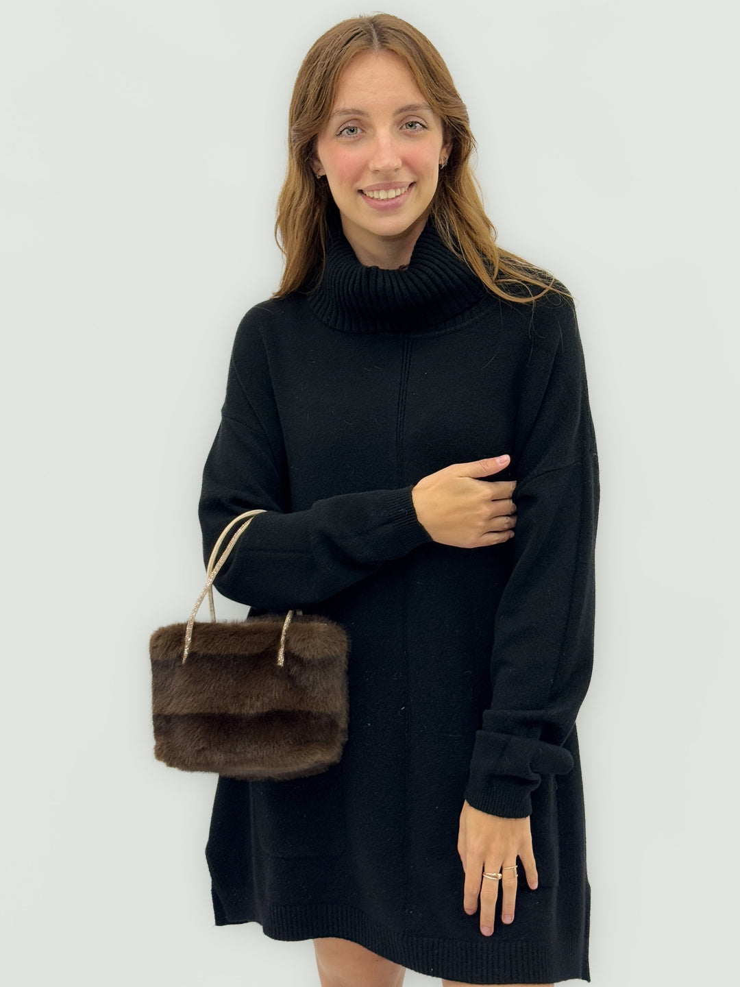 Faux™  |  Fur Bag Decorative Handles