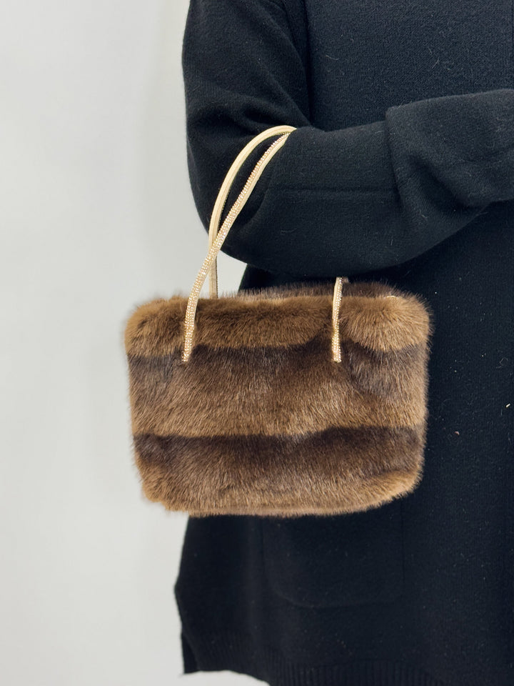 Faux™  |  Fur Bag Decorative Handles