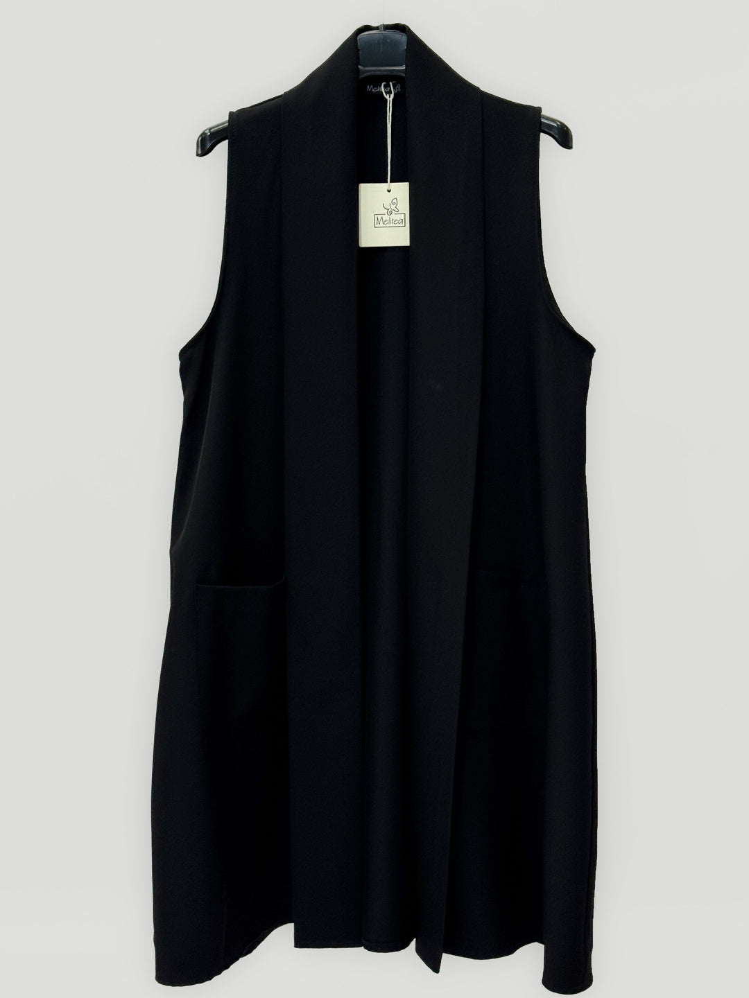 Fluid™  |  Long Gilet Pockets Minimal