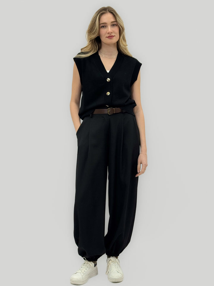 Women's™  |  High-waisted Balloon Trousers Elastic