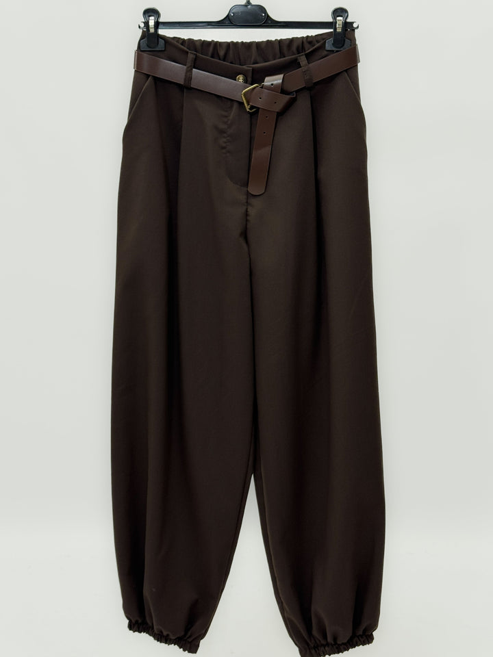 Women's™  |  High-waisted Balloon Trousers Elastic