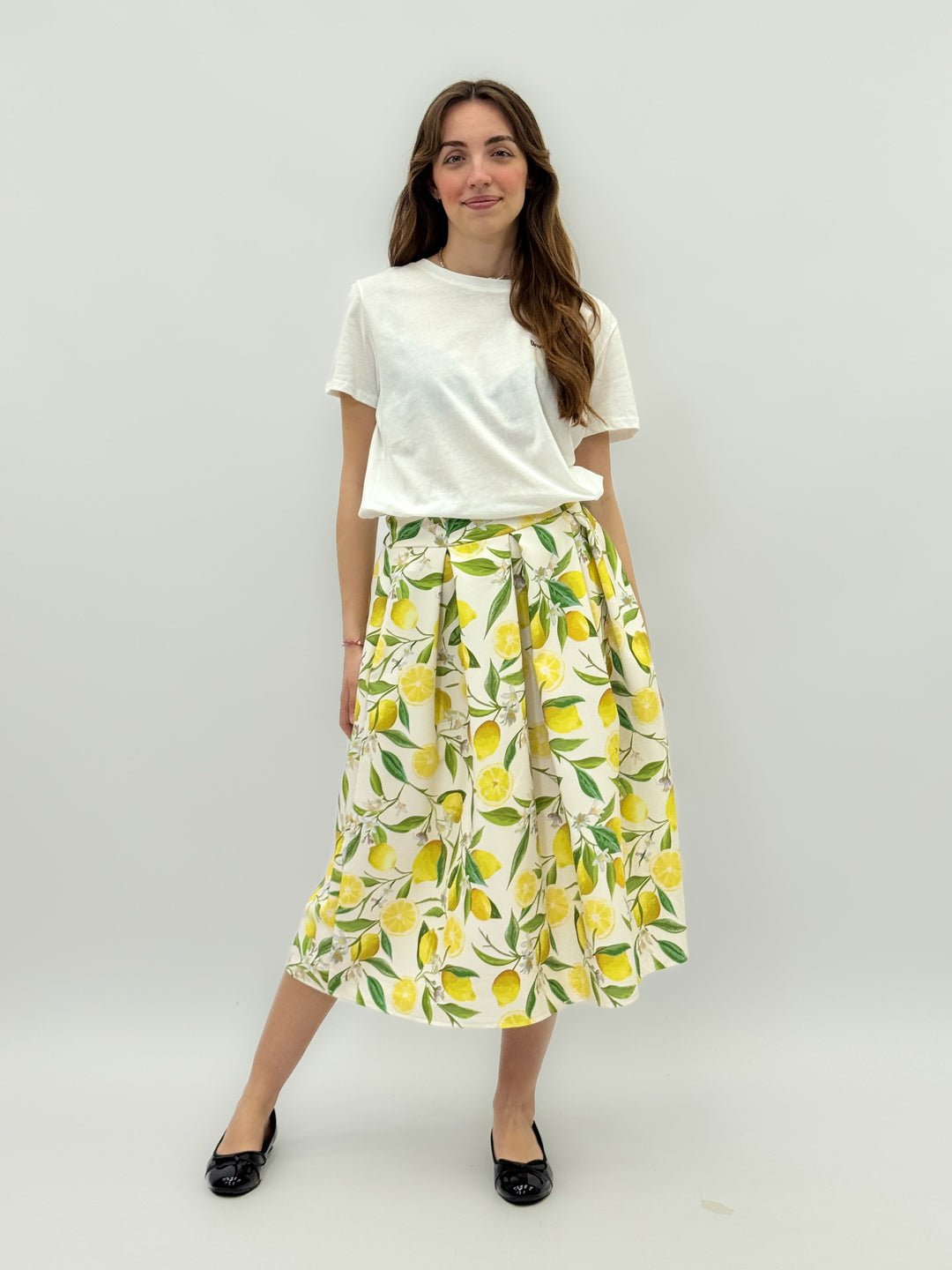 Viviane™  |  Floral Midi Skirt