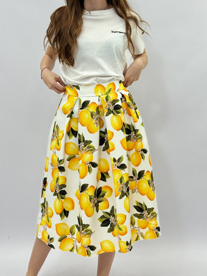 Viviane™  |  Floral Midi Skirt