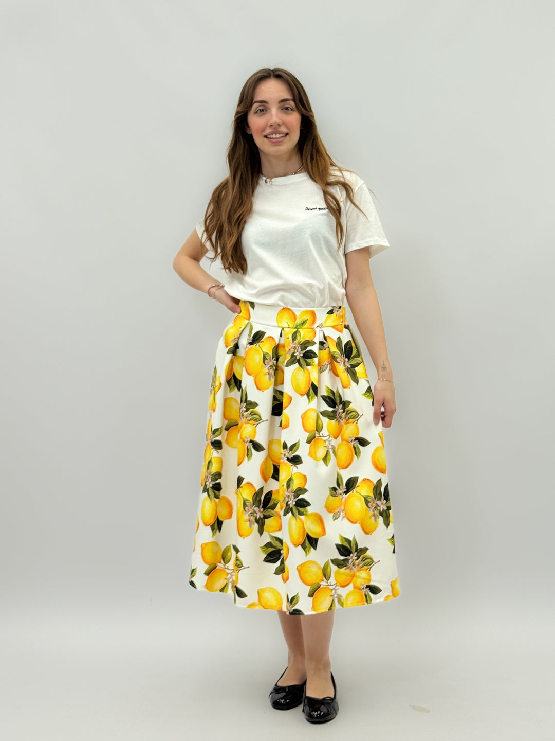 Viviane™  |  Floral Midi Skirt