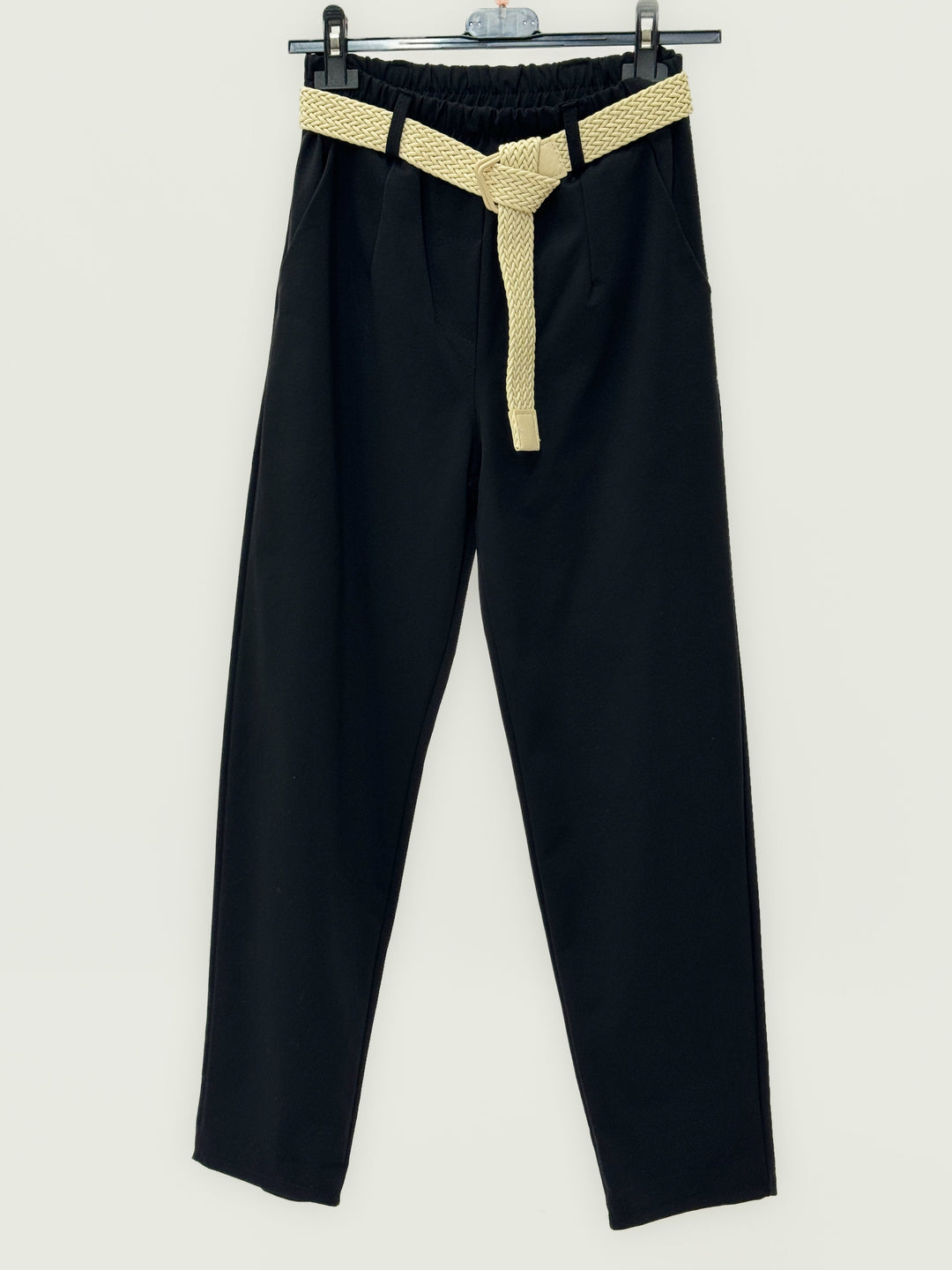Suné™  |  Elasticated Waist Slim Trousers