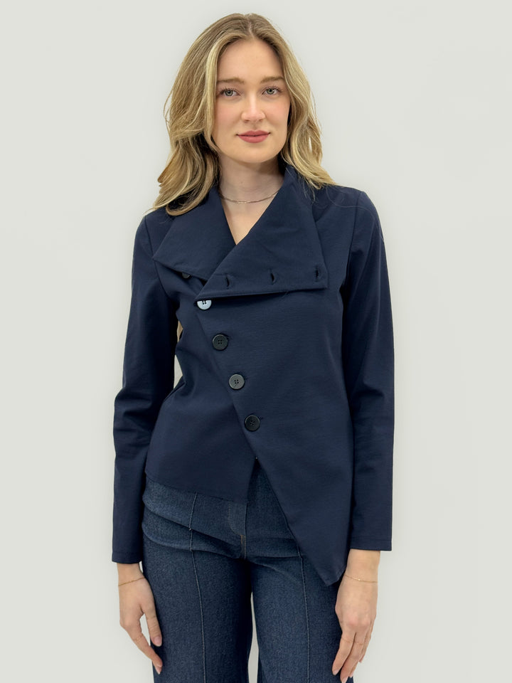 Annelie™  |  Asymmetrical Women's Jacket Collar