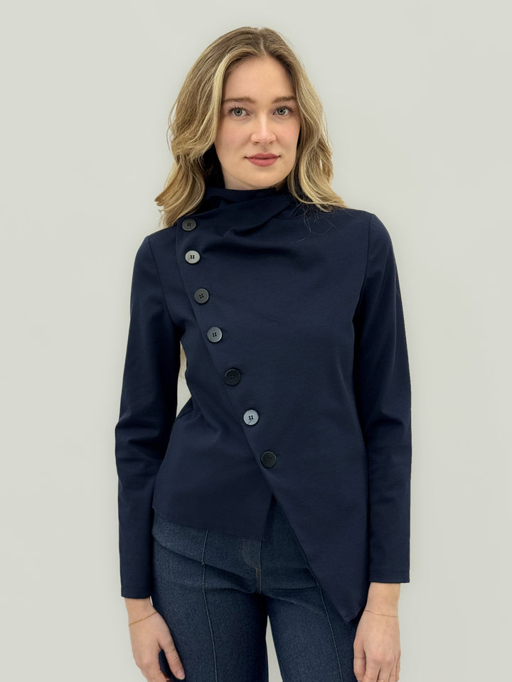 Annelie™  |  Asymmetrical Women's Jacket Collar