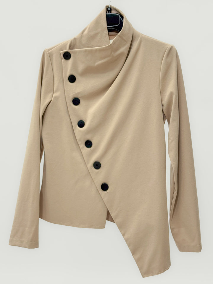 Annelie™  |  Asymmetrical Women's Jacket Collar