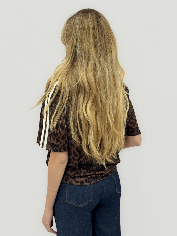 Leopard™  |  Print Women's T-shirt Contrast
