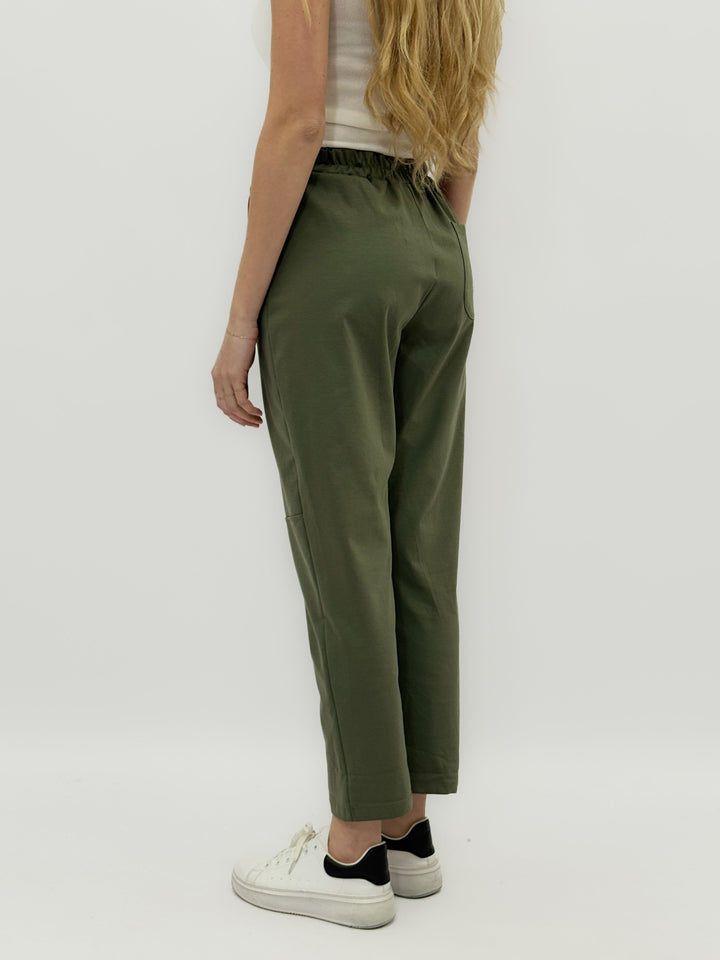 Greer™  |  Soft Trousers Elasticated Buttons