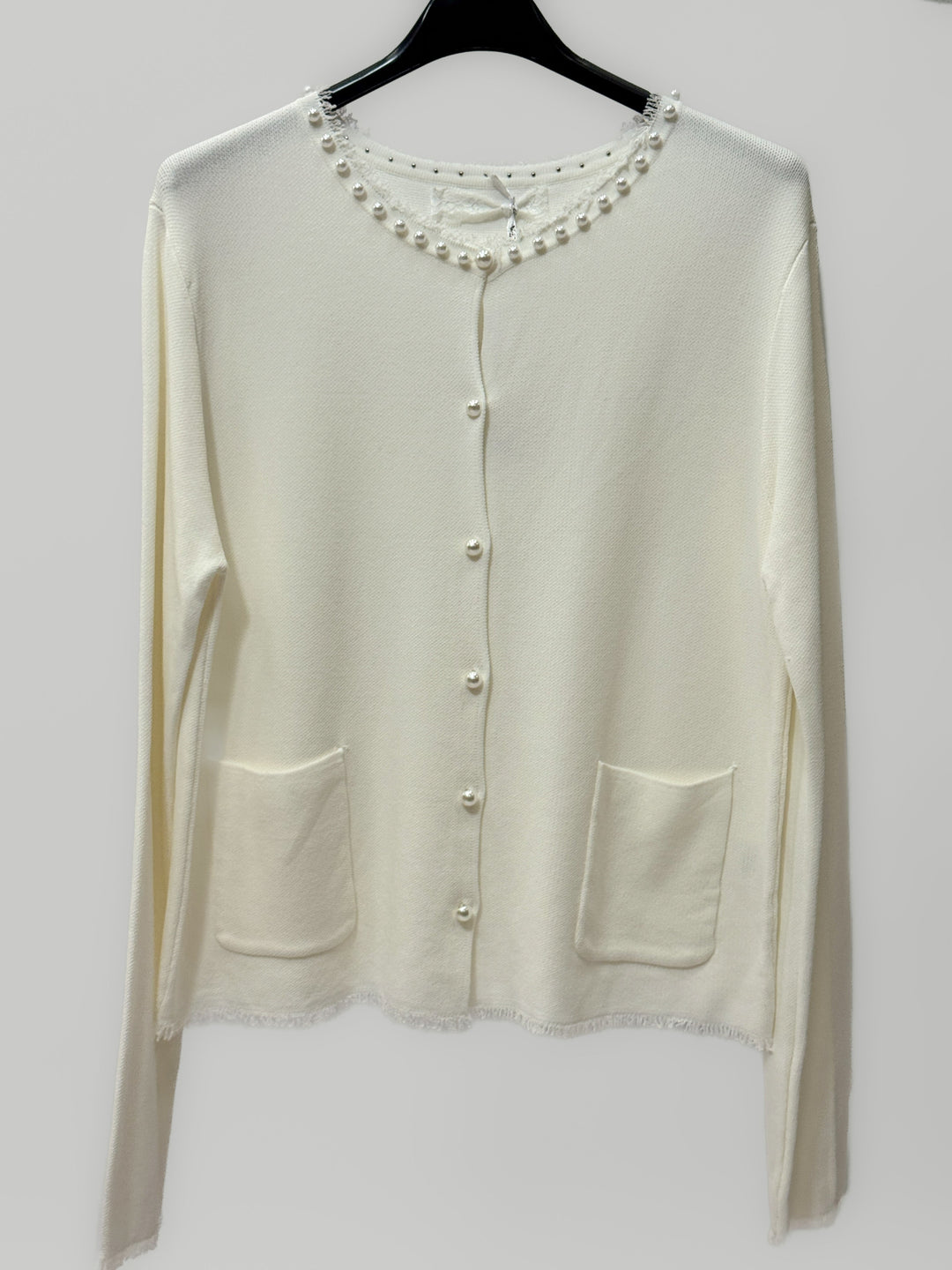 Doreen™  |  Elegant Cardigan Pearl Buttons