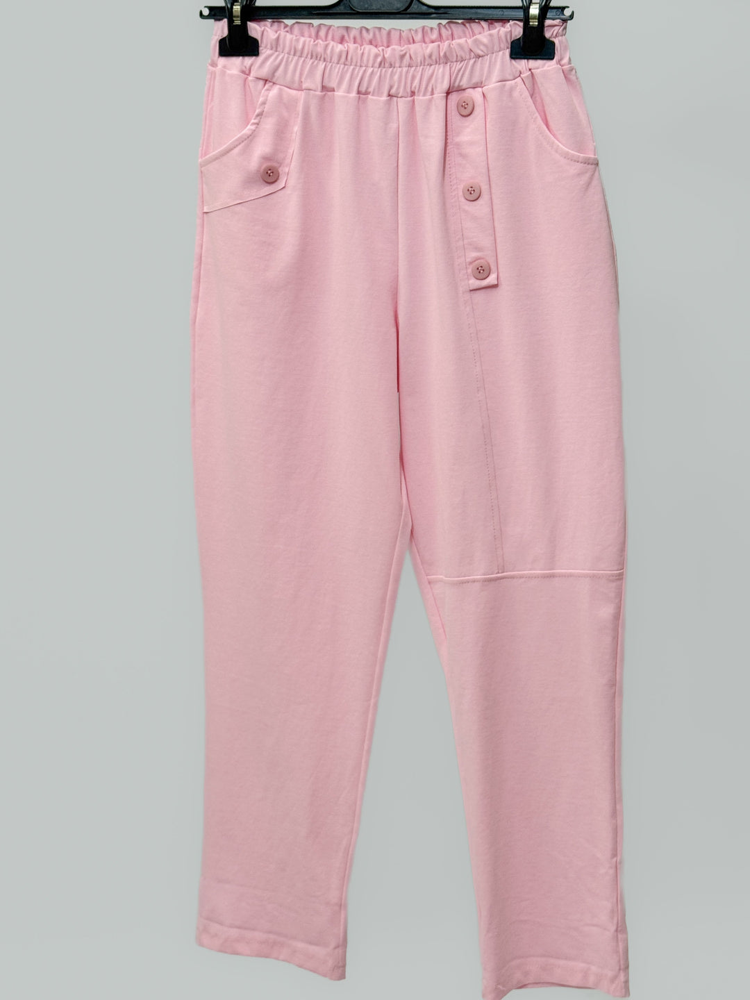 Greer™  |  Soft Trousers Elasticated Buttons