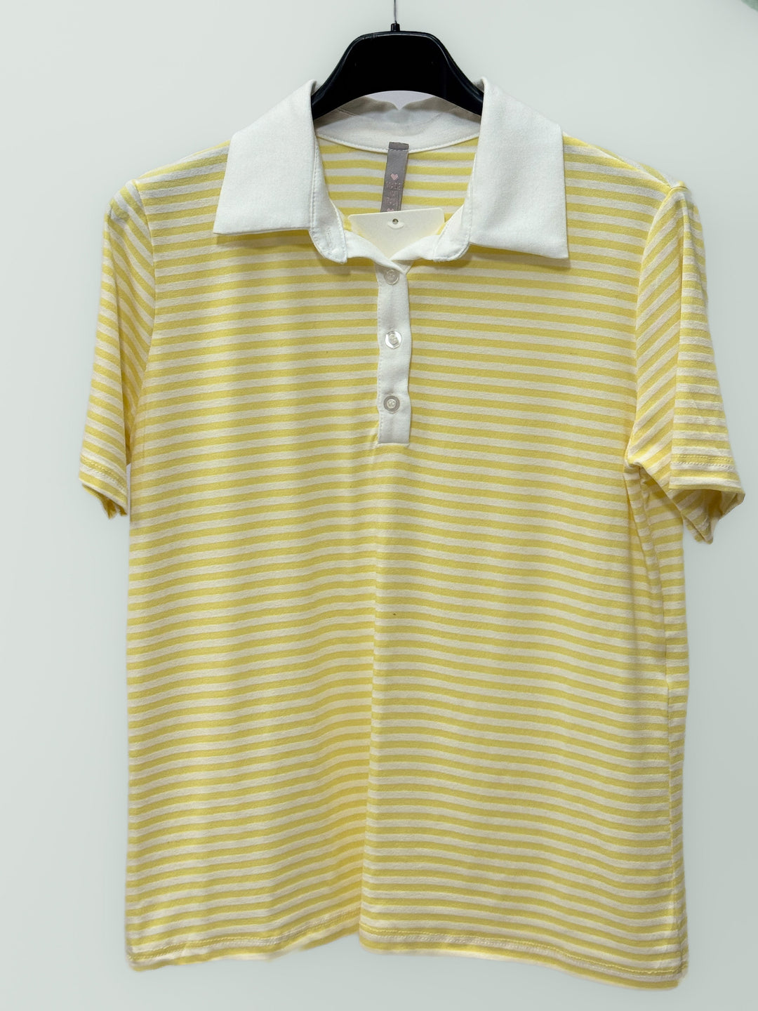 Elsabé™  |  Chic Casual Striped T-shirt