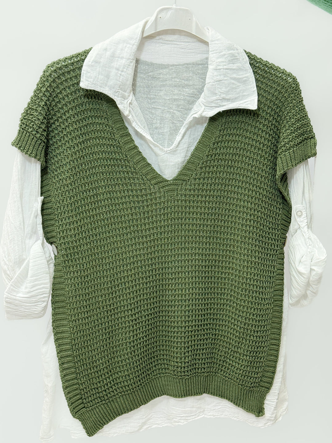 Ladies™  |  Oversized Knitted Gilet