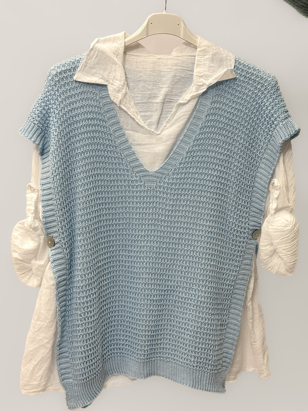 Ladies™  |  Oversized Knitted Gilet