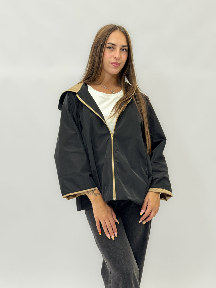 Winnie™  |  Hooded Jacket Beige Lining