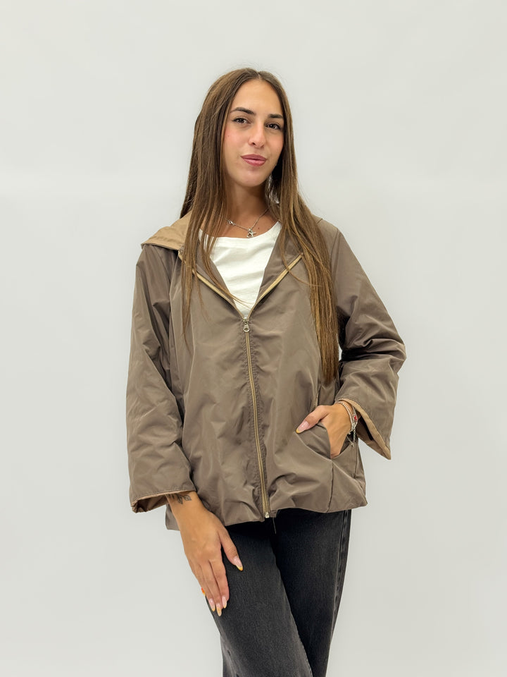 Winnie™  |  Hooded Jacket Beige Lining