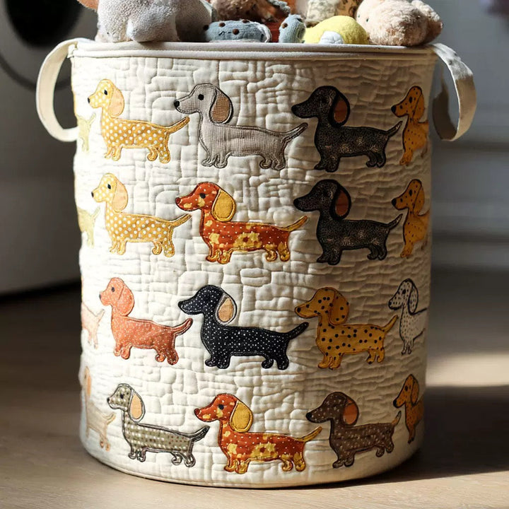 Otto | Dachshund Laundry Basket