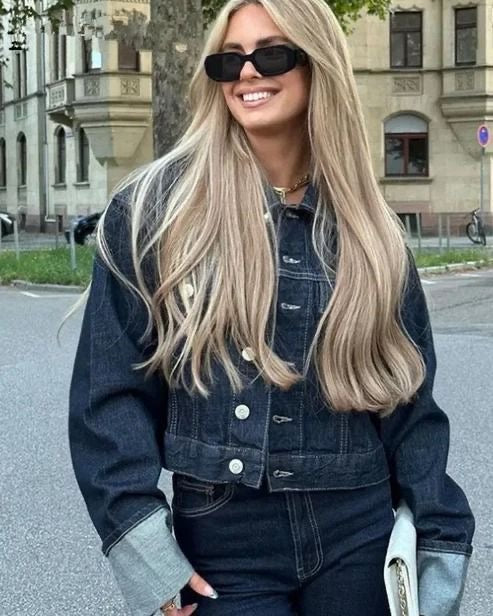 Chic and Stylish Denim Set for Women - Casual, Elegant