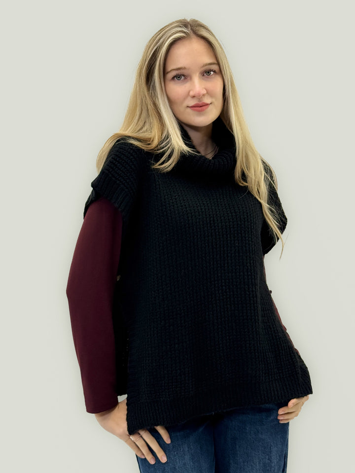 Elsabé™  |  Chunky Knit Gilet Versatile