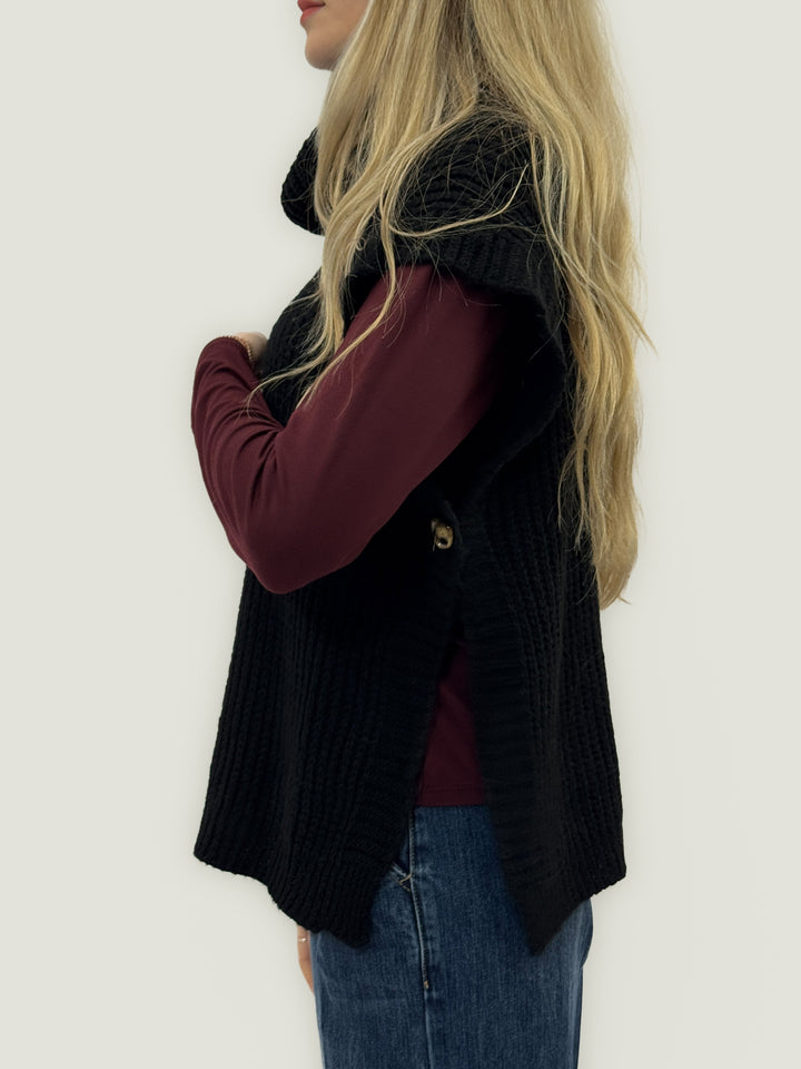 Elsabé™  |  Chunky Knit Gilet Versatile